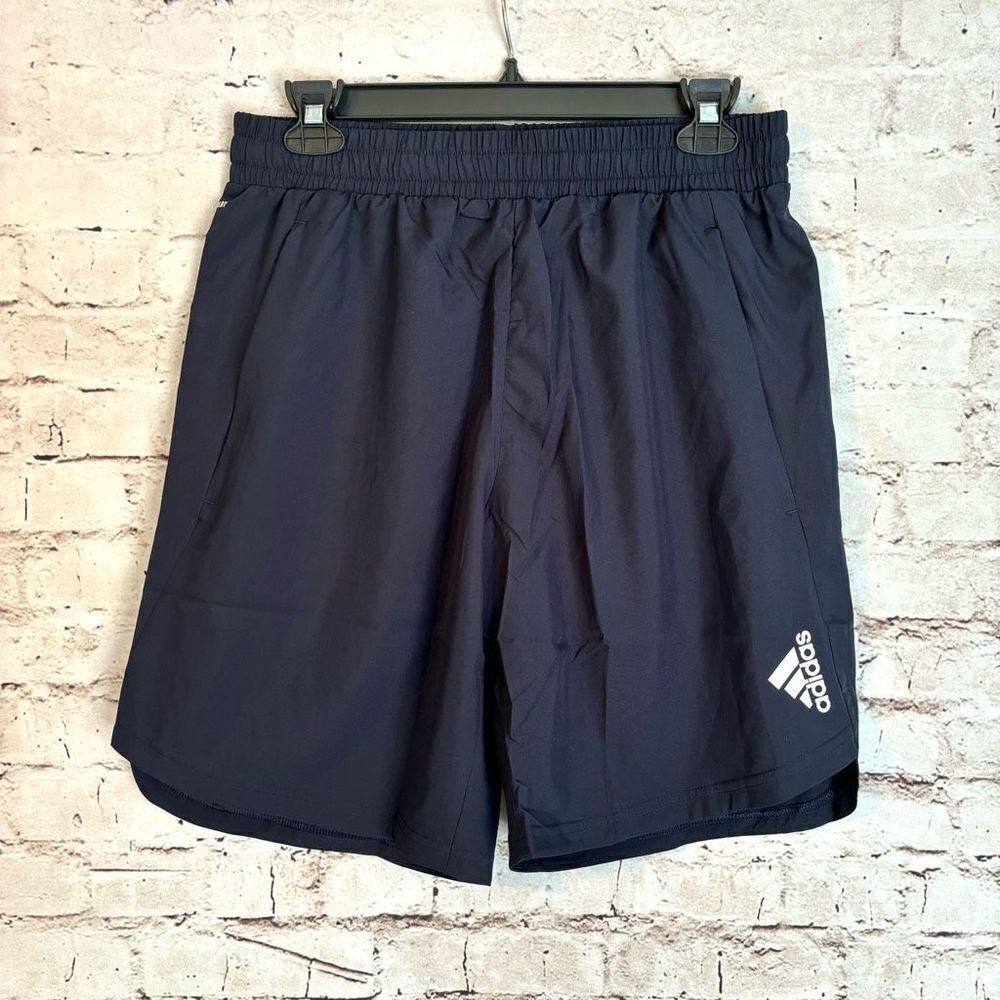Adidas Shorts Designed 4 Movement Legend Ink Blue 9” Mens Size Medium NWT